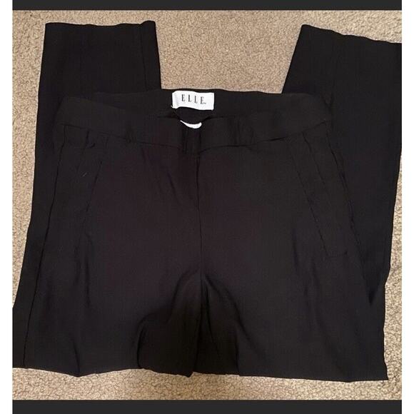 Elle Black Slacks - Picture 1 of 3